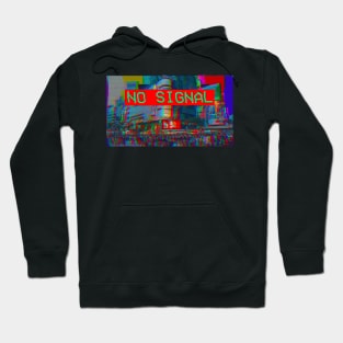 No Signal Vaporwave Aesthetic Hoodie